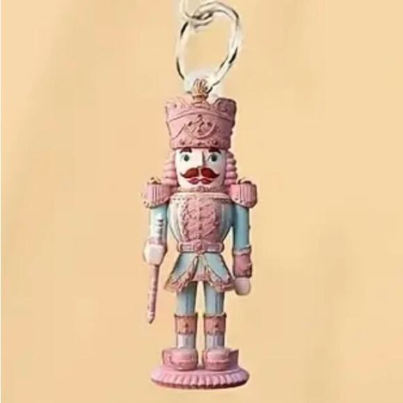 Acrylic Nutcracker Christmas Earrings - Picture 2 of 3